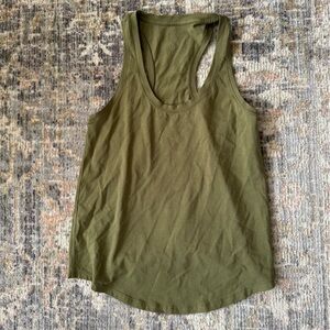 Lululemon Green Tank Top